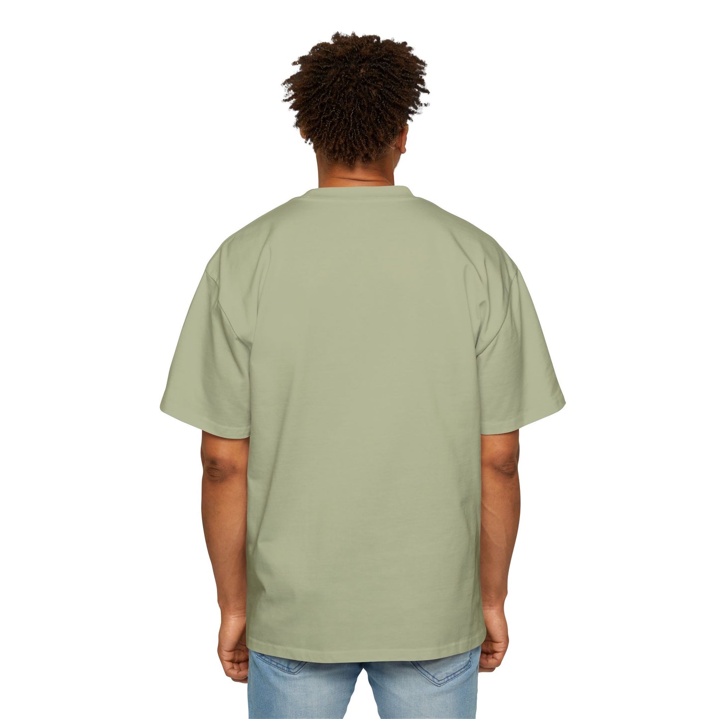 Taxiing the Wild: The Jungle Caravan Llama – Unisex Heavy Oversized Tee